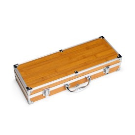 Kit Churrasco 5 Peças em Inox com Maleta Personalizado