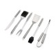 Kit Churrasco 6 Peças em Inox Personalizado