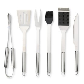 Kit Churrasco 6 Peças em Inox Personalizado