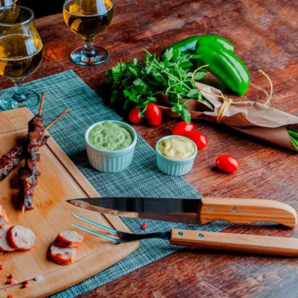 Kit Churrasco e Cerveja 11 Peças Personalizado