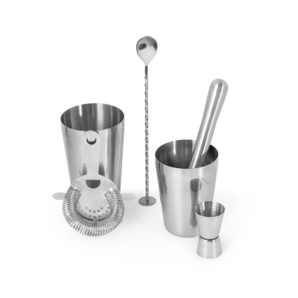 Kit Coquetel 6 Peças em Aço Inox Personalizado