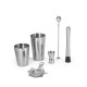 Kit Coquetel 6 Peças em Aço Inox Personalizado