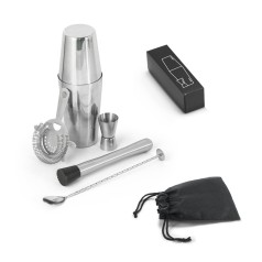 Kit Coquetel 6 Peças em Aço Inox Personalizado