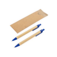 Kit Ecológico Caneta e Lapiseira Papelão Personalizados
