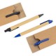 Kit Ecológico Caneta e Lapiseira Papelão Personalizados