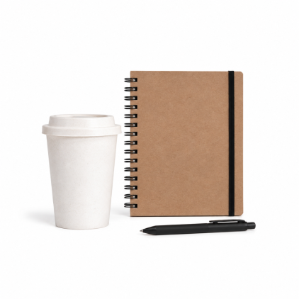 Kit Escritório com Caderno e Copo Personalizado