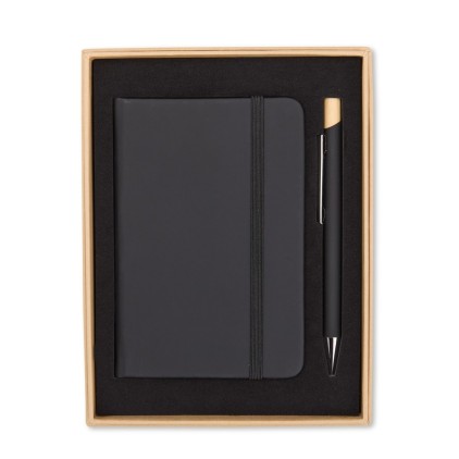 Kit Executivo 2 Peças em Bambu Personalizado