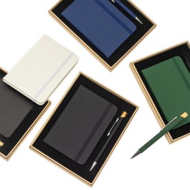 Kit Executivo 2 Peças em Bambu Personalizado