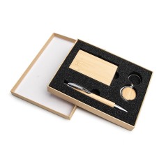 Kit Executivo Ecológico Personalizado 3 Peças