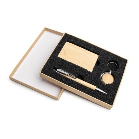 Kit Executivo Ecológico Personalizado 3 Peças