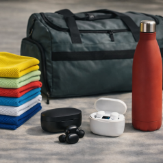 Kit Fitness Personalizado Premium 4 Peças