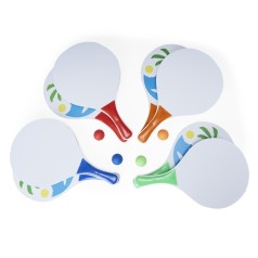 Kit frescobol em MDF - Personalizado