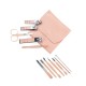 Kit Manicure 12 Peças com Estojo Personalizado