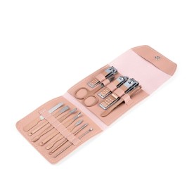 Kit Manicure 12 Peças com Estojo Personalizado