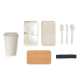 Kit Marmita com Copo de Fibra Bambu Personalizado