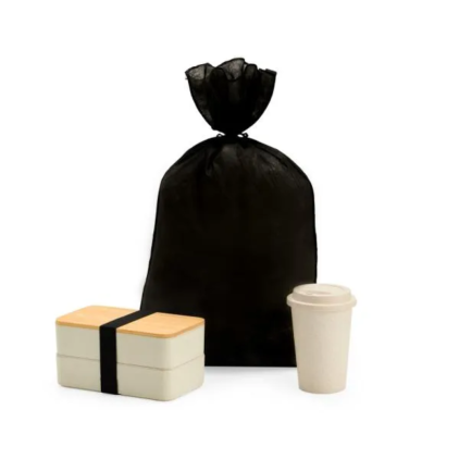 Kit Marmita com Copo de Fibra Bambu Personalizado