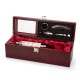 Kit Vinho 4 Peças com Estojo em MDF Personalizado