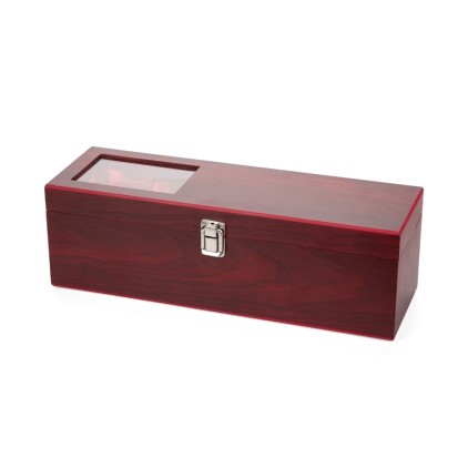 Kit Vinho 4 Peças com Estojo em MDF Personalizado