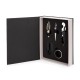 Kit Vinho 5 Peças em Estojo Livro Personalizado