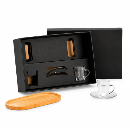 Kit para Café 5 Peças com Bandeja Personalizado