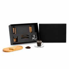 Kit para Café 5 Peças com Bandeja Personalizado