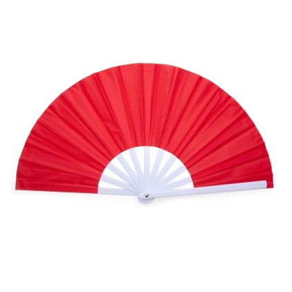 Leque de Plástico e Tafetá Personalizado