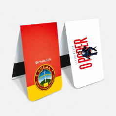 Marcador de Página Magnético Duplo Personalizado 