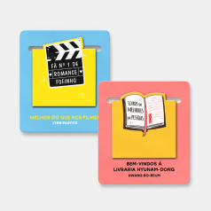 Marcador de Página Magnético com Card Personalizado