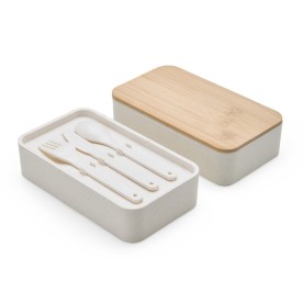Marmita Dupla Fibra de Trigo com Bambu Personalizada