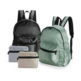 Mochila Dobrável em Poliéster 18L Personalizada