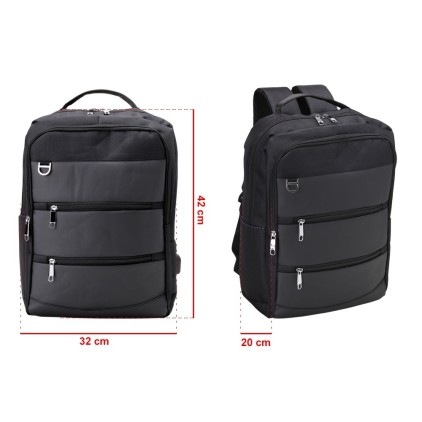 Mochila Executiva Notebook Nylon 26L Personalizada