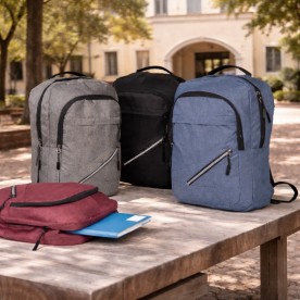 Mochila Oxford 18L com USB Personalizada