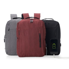 Mochila de Nylon 17L para Notebook Personalizada