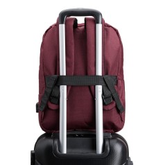 Mochila em Nylon com Suporte para USB Personalizada