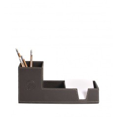 Organizador de Mesa em Couro Personalizado