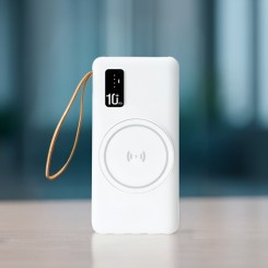 Power Bank 10.000mAh Indução e Cabos Personalizado