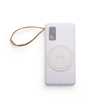 Power Bank 10.000mAh Indução e Cabos Personalizado