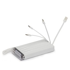 Power Bank 10.000mAh com Múltiplas Saídas Personalizado