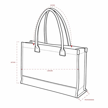 Sacola de Lona Personalizada Reforçada