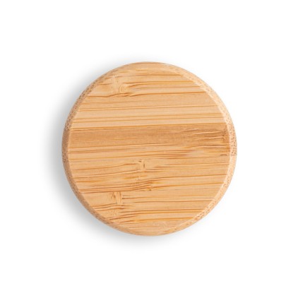 Squeeze 550ml Personalizado Alumínio e Bambu