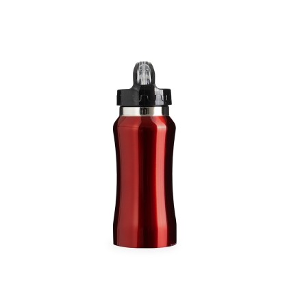 Squeeze Inox 500ml Personalizado com Canudo