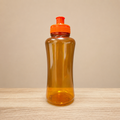 Squeeze Plástico Transparente 550ml Personalizado