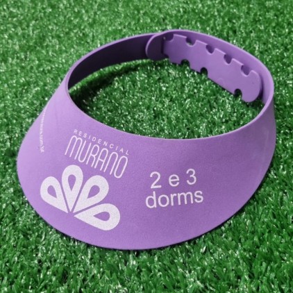 Viseira em EVA Personalizada com Ajuste