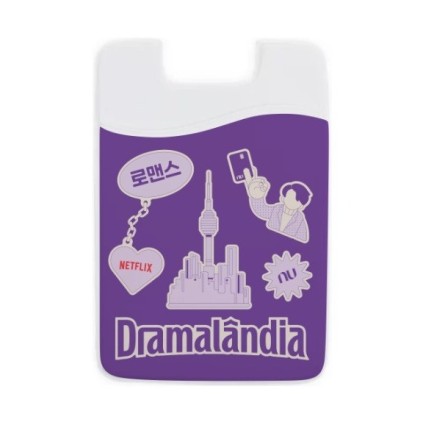 Porta Cartão Celular PVC Emborrachado Personalizado