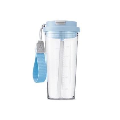 Copo 600ml com Canudo e Alça Personalizado