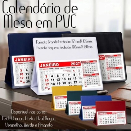 Base para Calendário PVC Personalizada