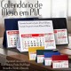 Base para Calendário PVC Personalizada