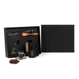 Kit Café com Prensa Francesa em Vidro Personalizado